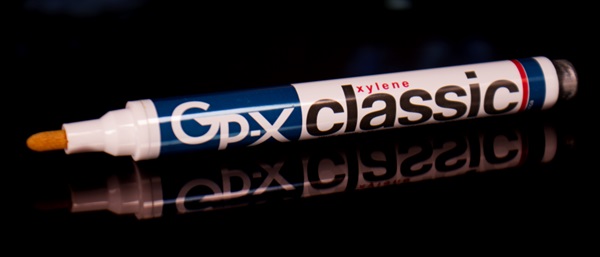 Red Paint Markers, GP-X Classic Markers, 0968-520